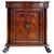 Traditional 1990's Regency Empire Nightstand Pair - Mahogany - Lion Paw Feet - Hickory-White For Sale - Image 3 of 15