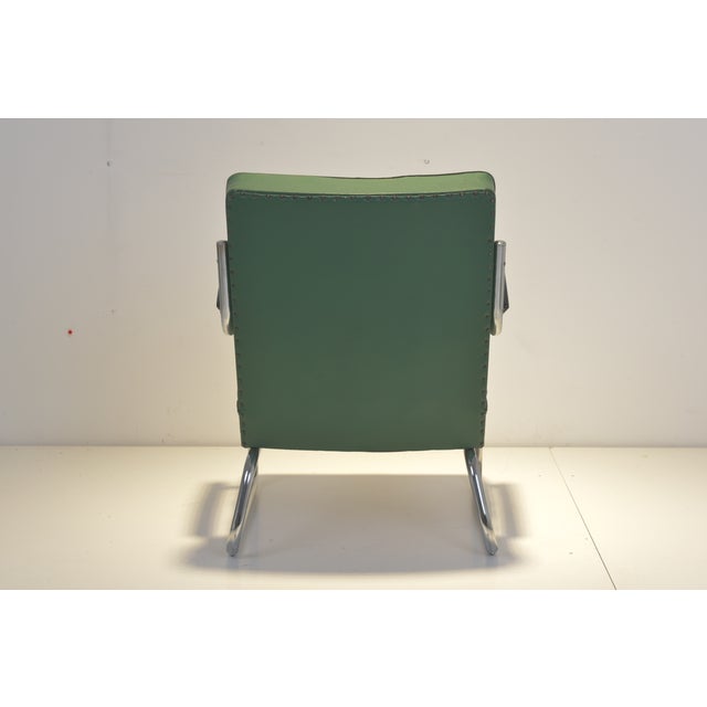 Steel Tube Chair from Drabert, 1950 For Sale - Image 9 of 15