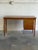 Mid-Century Modern Vintage Teak Vanity With 3 Drawers Flip-Up Mirror and Storage Denmark 1960s For Sale - Image 3 of 11