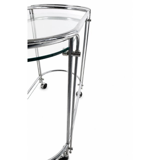 Postmodern Vintage Italian Riki T52 Serving Cart by Gallotti & Radice, 1970s For Sale - Image 3 of 7