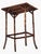 Wood Vintage Petite Tortise Bamboo Side Table For Sale - Image 7 of 11