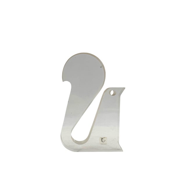 Guzzini Silvio Russo, Lucite Squirrel Sculpture, Guzzini Italy 1970s For Sale - Image 4 of 10