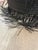 Contemporary Arteriors Filamento Black Rattan Chandelier For Sale - Image 3 of 10