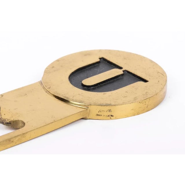 Carl Auböck Bottle Opener by Carl Auböck, Austria, 1960s For Sale - Image 4 of 5