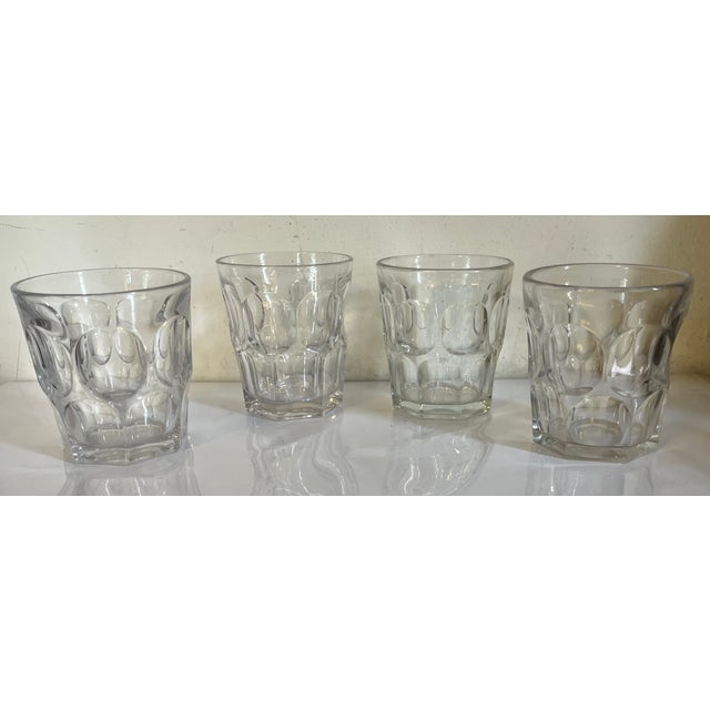 Antique Mid 19th Century American Classical Ashburton Flint Glass Whiskey Tumblers, Circa 1850 - Set of 4 For Sale - Image 13 of 16
