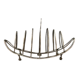 1797 Sterling Silver Toast Rack by James Kidder