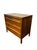 Vintage John Stuart Mid-Century Modern Walnut Four-Drawer Dresser by John Stuart – Walnut Chest With Steel Edge Pulls, Circa 1970s For Sale - Image 15 of 18