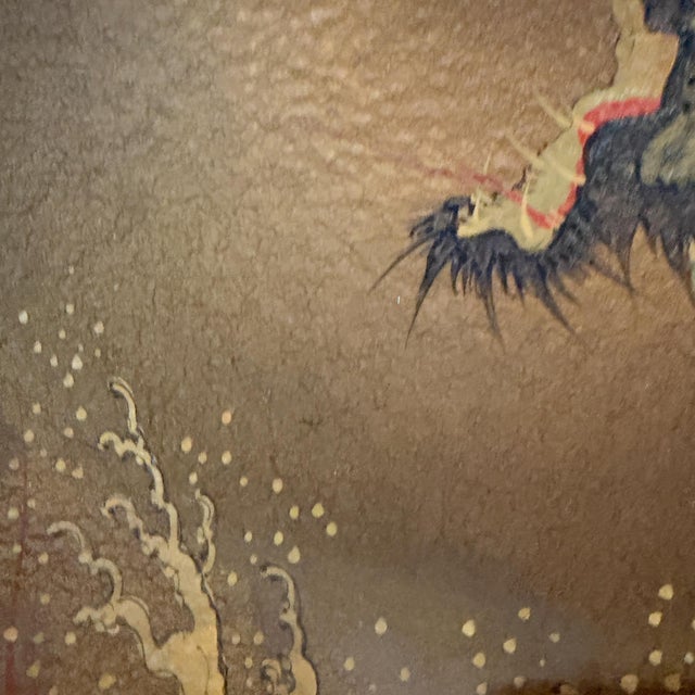 For your consideration, Japanese decorative lacquer dish (飾皿 - kazarizara) or tray, attributed to the notable lacquer...