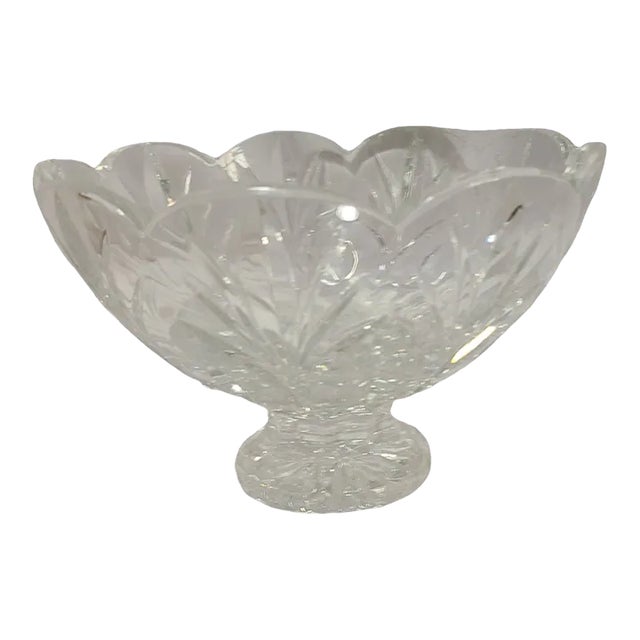 Late 20th Century Waterford Marquis Pedestal Bowl For Sale