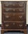 Mid 18th century Georgian oak 4 drawer bachelors chest. Crafted in quarter sawn oak with dovetailed drawers and original...