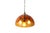 Mid-Century Modern 1970s Mid Century Modern Dome Hanging Swag Light for Ceiling - Rewired For Sale - Image 3 of 12