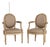Pair of 18th C. French Louis XVI Fauteuils in Original Paint, Signed For Sale