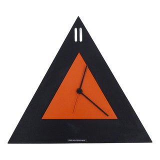 Vintage Table Clock by Pietro Damato for Design Arch, 1980s For Sale