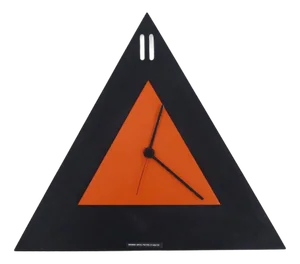 Vintage Table Clock by Pietro Damato for Design Arch, 1980s