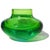 Glass Vintage Murano Cenedese Da Ros Sommerso Green Blue Italian Art Glass Spike Top Spage Age Container Jar For Sale - Image 7 of 9