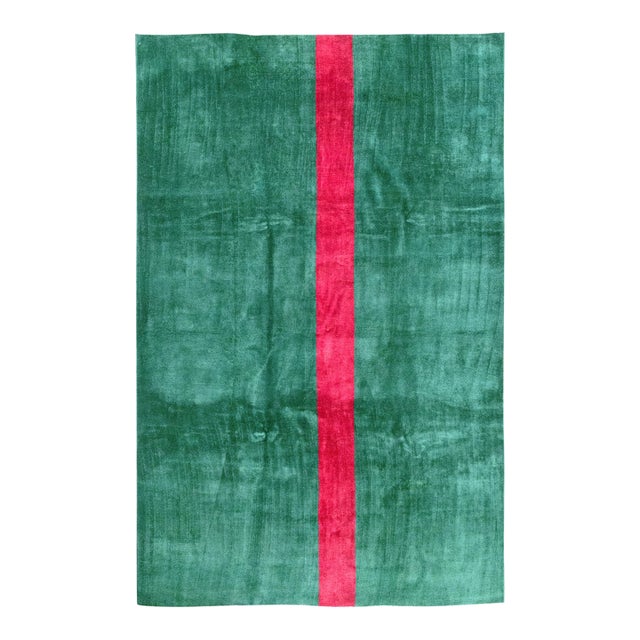 Galerie Shabab Collection Mid-20th Century Turkish Anatolian Art Deco Carpet For Sale
