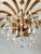 beautiful vintage Palwa chandelier adds a touch of elegance to any room. with its sparkling crystals and gold metal...