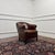 English Sheepskin Leather Chairs, Set of 3 For Sale - Image 14 of 15