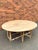 Late 19th century English gateleg table handcrafted from solid oak. Featuring drop leaves, turned legs, and a beautifully...