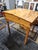 American Late 20th Century Handmade Solid Pine Slant Front Writing Desk For Sale - Image 3 of 6