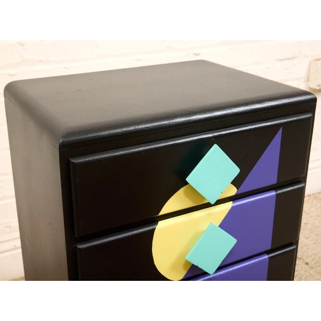 Mid 20th Century Tall Memphis Jewelry Chest For Sale - Image 10 of 12