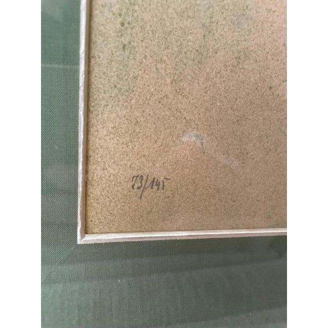 Leonor Fini, Figurative Composition, Original Lithograph on Paper, 1970s For Sale - Image 5 of 7