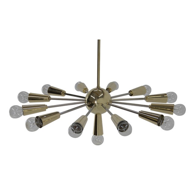 Space Age Sputnik Chandelier, 1960s For Sale