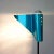 Blue Vintage Postmodern Metal Floor Lamp with Blue Bird-Shaped Shade from Bjart Rhenen For Sale - Image 8 of 11