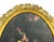 Art Nouveau Early 20th Century Art Nouveau Native American Maiden Lithograph - Gilt Oval Frame For Sale - Image 3 of 10