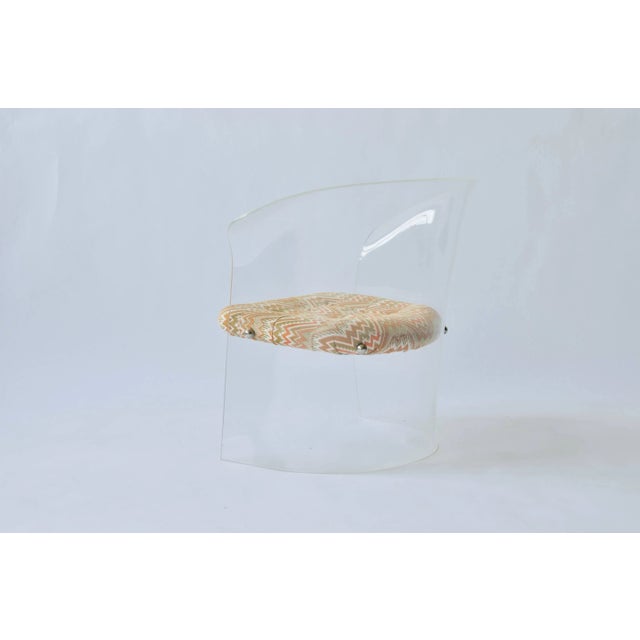 1960s Lucite Chair For Sale - Image 4 of 8