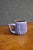 Van Briggle Early 20th Century Attributed Van Briggle Art Pottery Matte Glaze Mug, Blue-Purple For Sale - Image 4 of 11