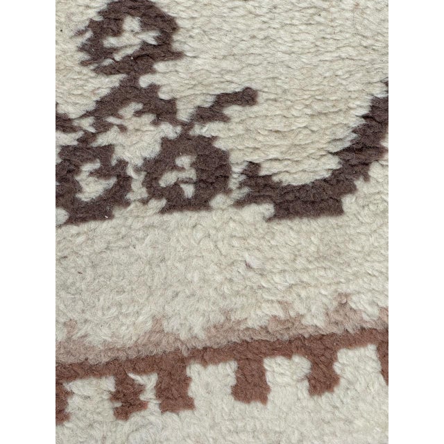 Mid-Century Moroccan Art Deco Rug, 1940s For Sale - Image 10 of 16