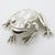 Silver Vintage Italian Silver Life Size Frog, 1970s For Sale - Image 8 of 14