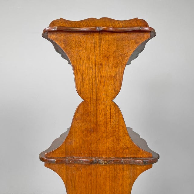 Art Nouveau Italian Wooden Bookshelf, 1900s For Sale - Image 14 of 18