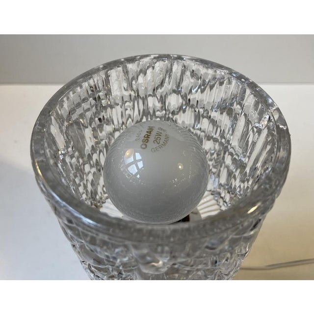 Metal Small Restaurant Table Light in Brass & Glass from Arlus, France, 1960s For Sale - Image 7 of 9