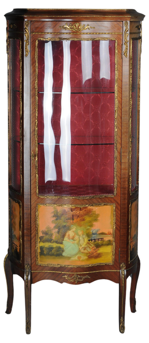 French Louis XV Ornamental Display Case