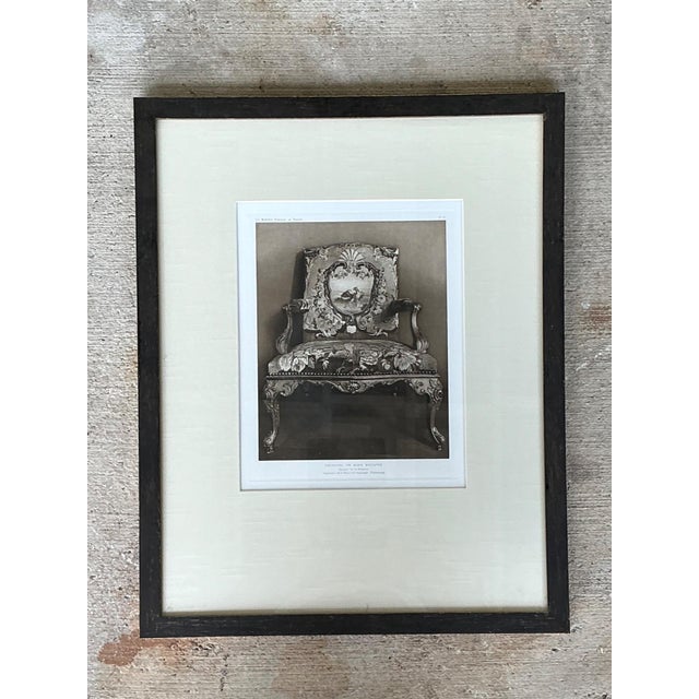 Framed Antique French Chair Print For Sale - Image 18 of 18