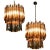 Italian Transparent and Smoked Triedri Chandeliers, Set of 2 For Sale - Image 10 of 10
