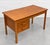 1960s Apartment Sized Mid Century Modern Teak Desk | Compact Danish Writing Desk, C. 1960's For Sale - Image 5 of 16