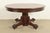 R. J. Horner Antique Victorian Carved Mahogany Split Pedestal Extension Dining Table With Lion Paw Feet, Newly Refinished For Sale - Image 11 of 12