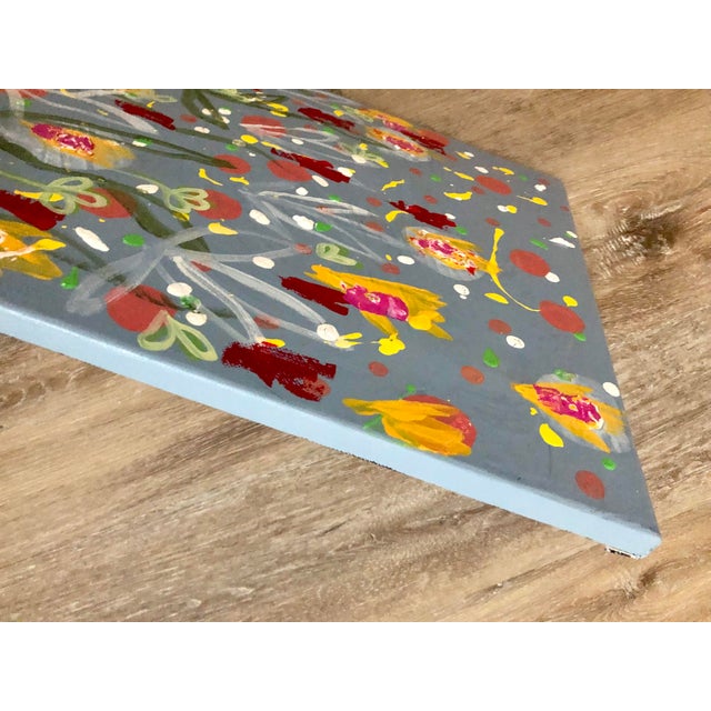 “Spring Sky” Contemporary Abstract Painting by Cassandra Auker For Sale - Image 9 of 11