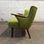 Vintage Danish Wingback Sofa With Teak Arms in the Manner of Kurt Olsen, Reupholstery Included For Sale In New York - Image 6 of 13