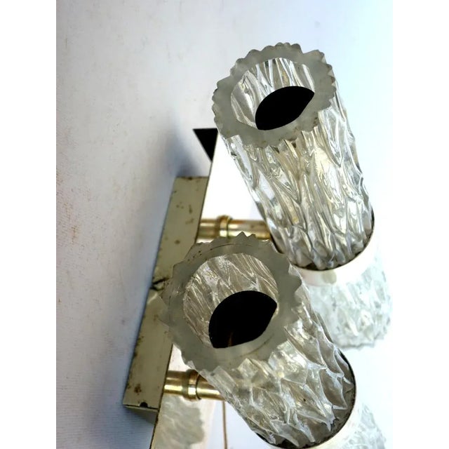 Mid-Century Double Sconces from Kaiser Leuchten, 1960s, Set of 6 For Sale - Image 6 of 8