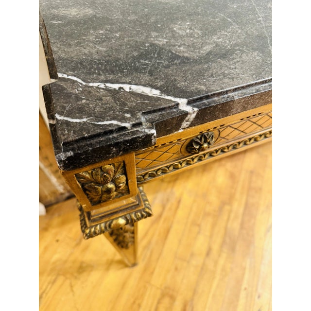 This is an exquisite Maison Jansen console table, showcasing the hallmarks of fine craftsmanship and sophisticated design....
