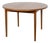 Mid-Century Round Teak Dining Table by Nils Jonsson for Hugo Troeds, Sweden, 1960s For Sale
