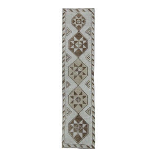 Turkish Vintage Rug 2'11" x 12'5" #20845 For Sale