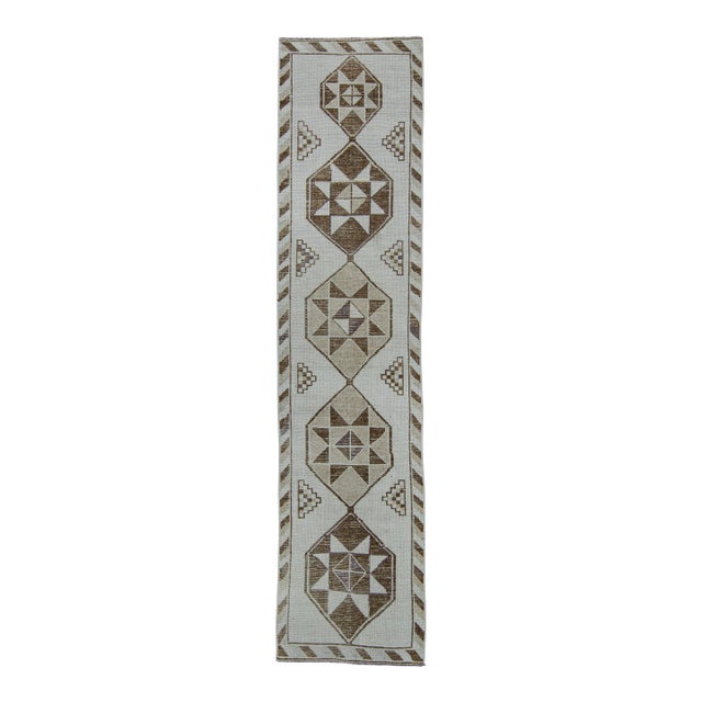 Turkish Vintage Rug 2'11" x 12'5" #20845 For Sale
