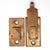 Classic style window shutter latch made of brass. The original mounting screws are not available. Good condition with...