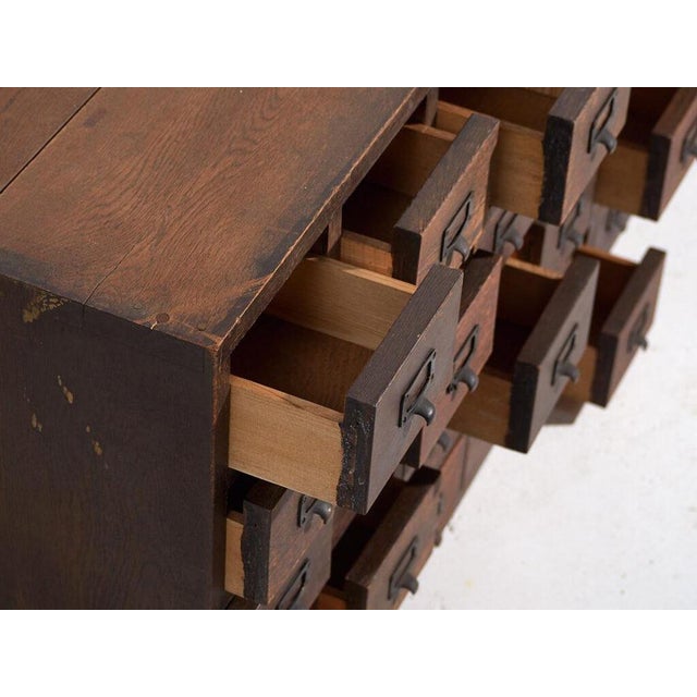 Antique Japanese Pharmacy Sideboard For Sale - Image 4 of 12