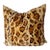 Vintage Faux Fur Leopard Pillow For Sale